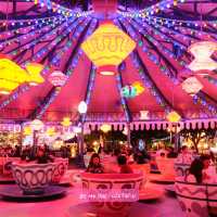 🇭🇰เครื่องเล่นหมุนโซน Fantasyland, Disneyland
