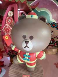 迎新春❤️荷里活廣場❣️Line friends陪你過新年