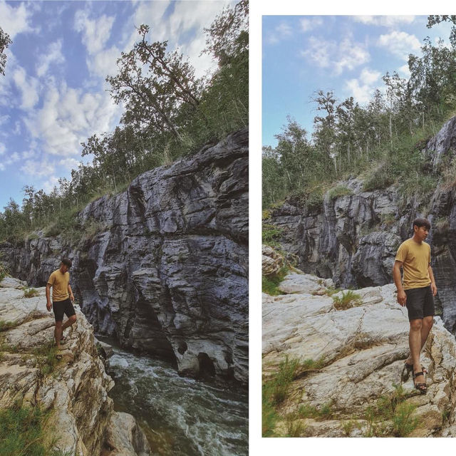 ร้อนแบบนี้ เอาเท้าจุ่มน้ำเย็นๆ ที่ ออบขาน 🏞️
