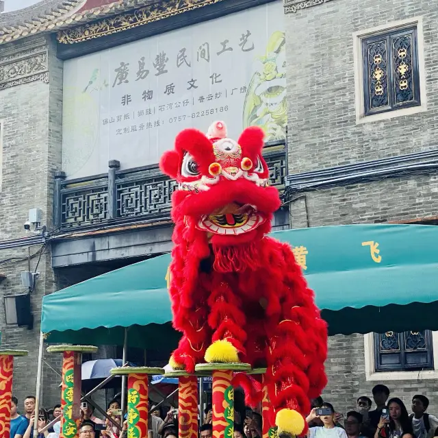 Huang Feihong Lion Dance at Foshan 🔥