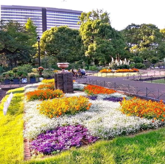 💐 So luxurious Hibiya Park 🇯🇵