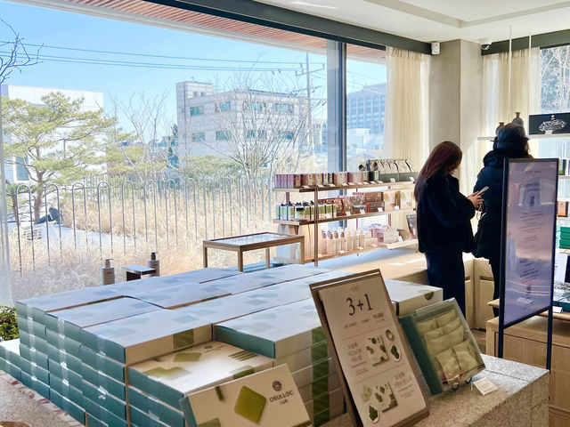 OSULLOC TEA HOUSE 北村で過ごす和やかな時間