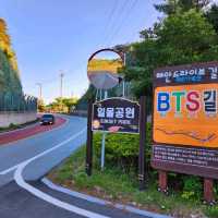 BTS길에서 만난 일몰공원