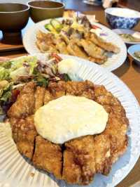 【福岡カフェ】ボリュームあるのに体に優しいチキン南蛮🥢
