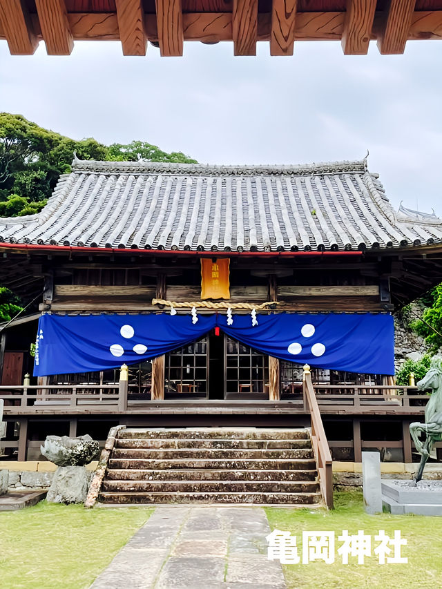 【長崎県】平戸城内に鎮座する亀岡神社