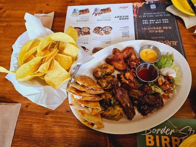 A Mexican Family lunch at On The Border