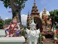 “ไหว้ท้าวเวสสุวรรณ” วัดสันทรายต้นกอก 