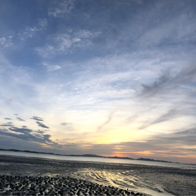 일몰 최고의 명소 함평 돌머리해수욕장🌊