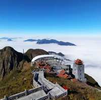 Majestic Views and Challenging Ascent: Conquering Fansipan Peak