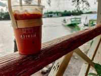 🍮คาเฟ่ริมน้ำแม่กลอง @สมุทรสงคราม