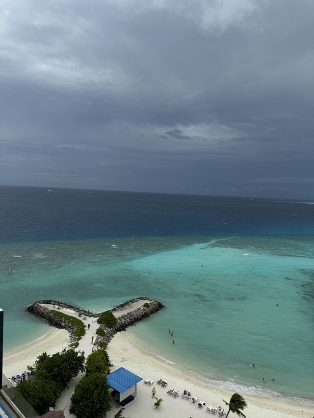 The ONLY bikini beach in Maafushi 👙