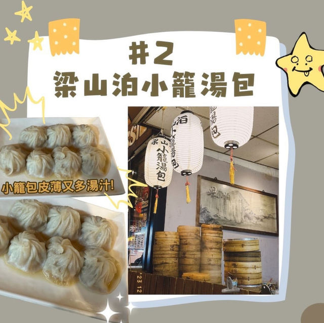 來台北必吃的五大推薦
