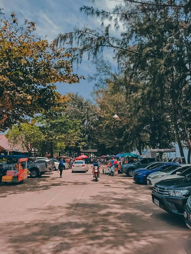 นั่งชิลที่หาดเจ้าสำราญ