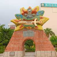 【安平古堡】熱蘭遮城遺跡，金黃燈光下展現三百多年的風雲與滄桑