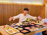 ชิบูย่าชาบู จัดเต็มรวมซาชิมิแบบสดเด้งงง !!