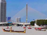 พามาชมการซ้อมขบวนเรือพระราชพิธี