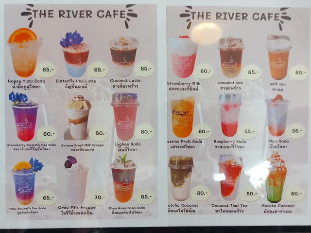 The River Cafe คาเฟ่วิวสวยริมแม่น้ำเจ้าพระยา