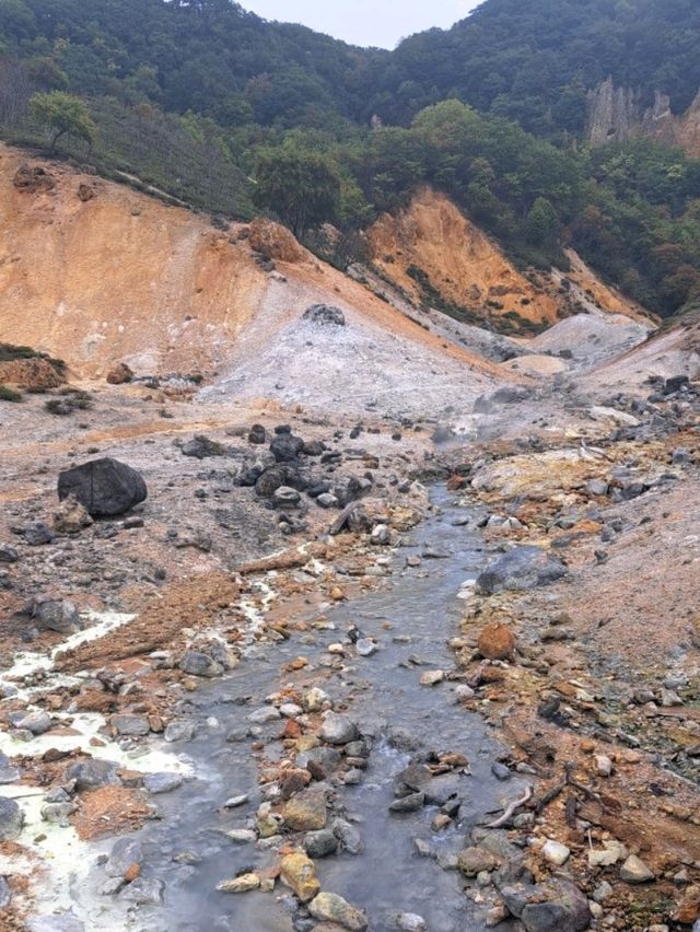 【地獄谷展望台:北海道登別市】まるで地獄!!自然のパワーを感じられる地獄谷👹