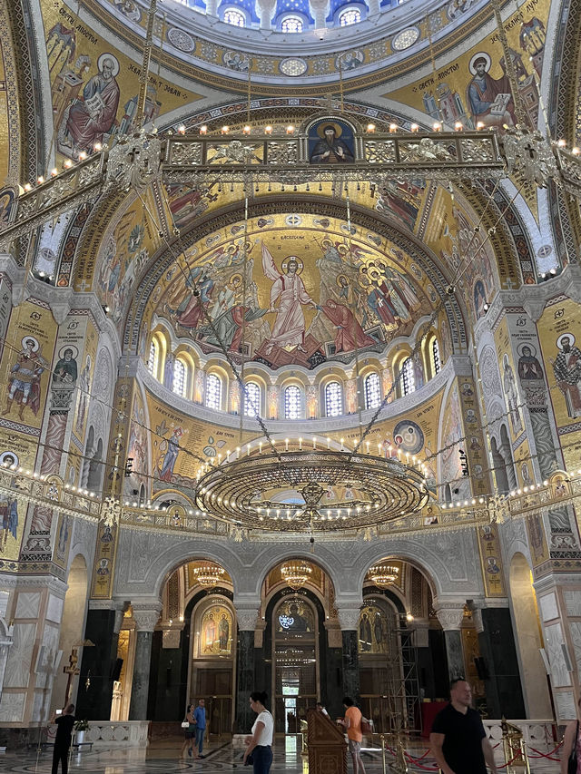 最金碧輝煌的東正教主教堂：塞爾維亞聖薩瓦教堂🇷🇸⛪️🔔😍