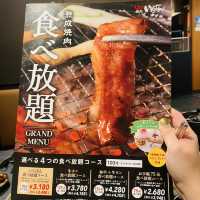 大阪ㅣ熟成燒肉ㅣ食べ放題/吃到飽/buffet