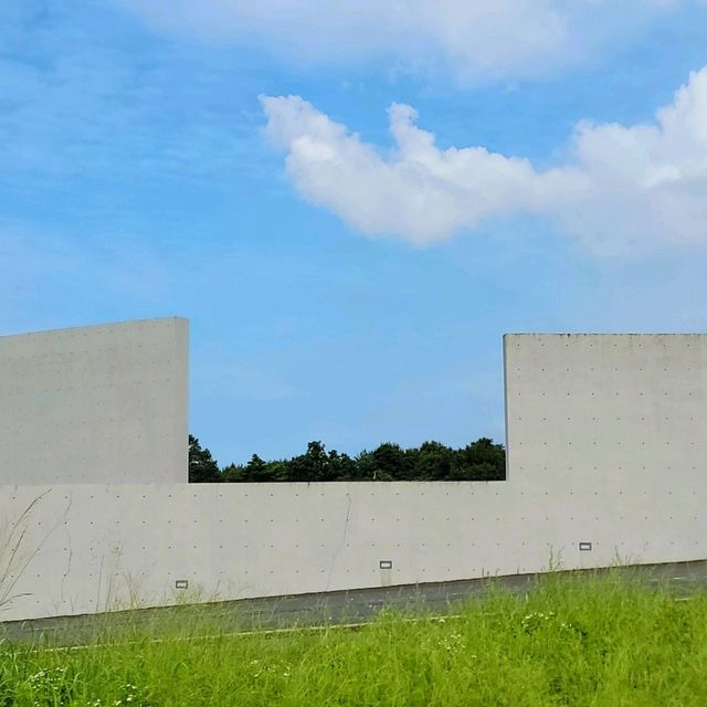 鳥取大山腳下的植田正治寫真美術館