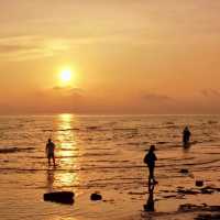 ～水氣海水浴場～夕陽之美～