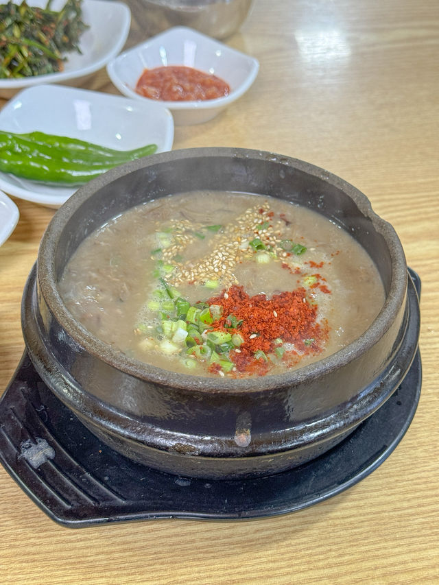 고사리 육개장 맛집 ‘우진해장국’