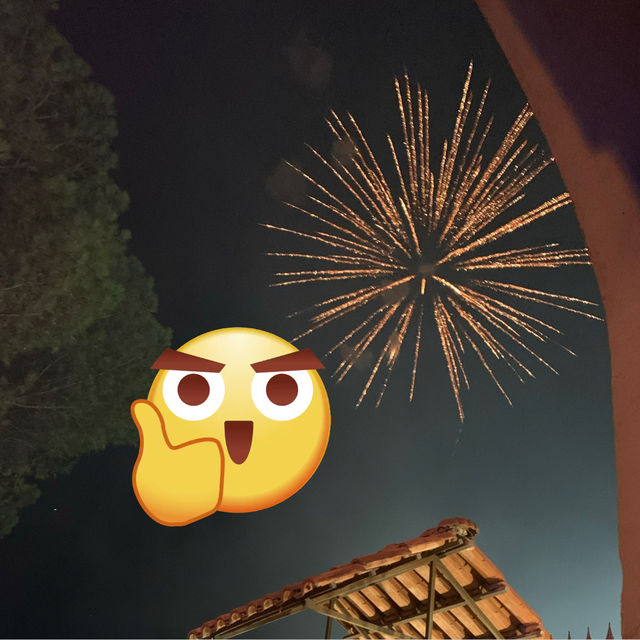 イタリアでみた花火