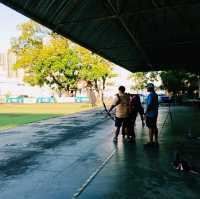 泰國曼谷好玩的運動項目景點:泰國國立射箭🏹館。體驗在泰國運動項目的好去處