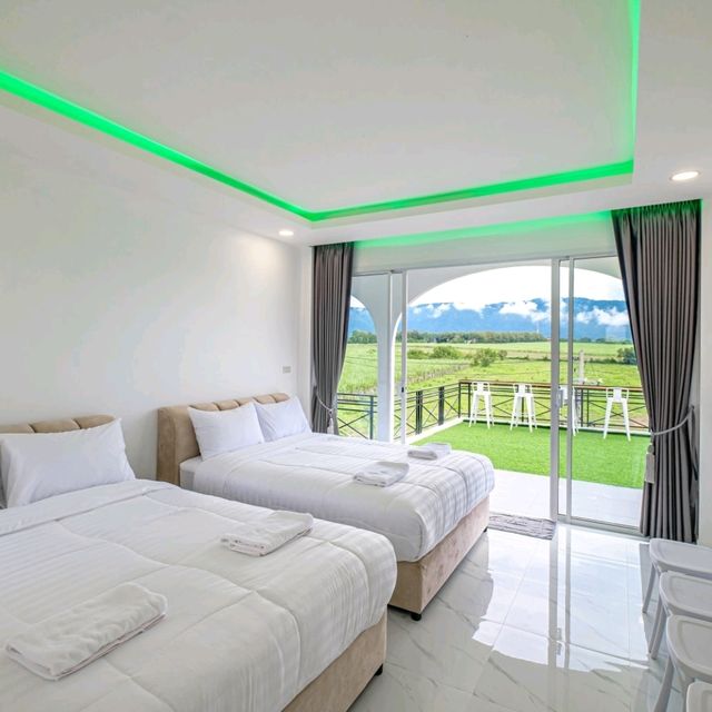 ที่พักแฝดเปิดใหม่ ใหญ่อลังบรรยากาศฮิลใจที่เขาใหญ่