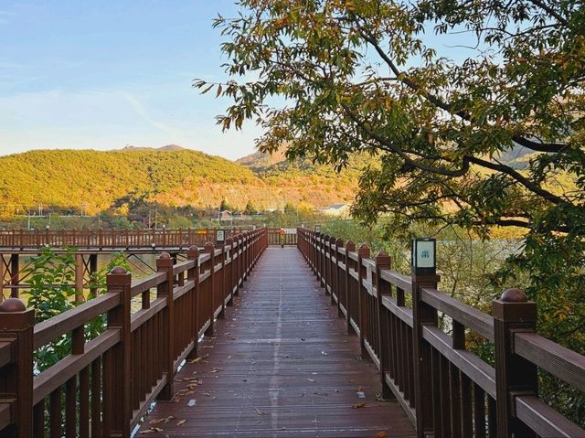 Strollimg along the Danyanggang Jando Trail
