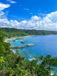【沖縄🇯🇵】鮮やかな青い海を眺めて💙