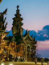 圧倒的な木彫り建築🇹🇭 サンクチュアリ・オブ・トゥルース