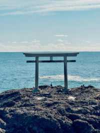 【パワースポット】 大洗磯前神社⛩海に浮かぶ絶景の鳥居🌊✨️