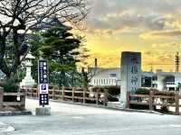 🇯🇵【愛媛県】幻想的なライトアップが人気！今治城🏯^ ^