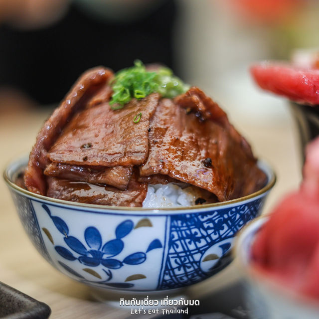 ข้าวด้งหน้าล้น ๆ ต้องที่นี่ Sushi Katsu