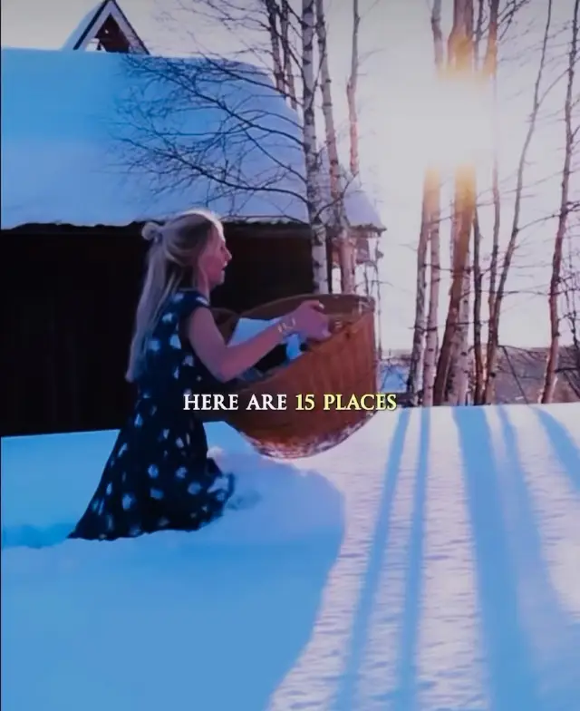 새해 결심 - 전 세계 최고의 여행 일정