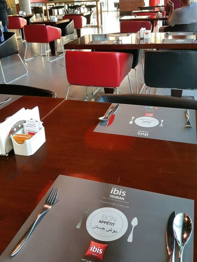 SATISFYING MORNING BREKKIE AT IBIS TEHRAN