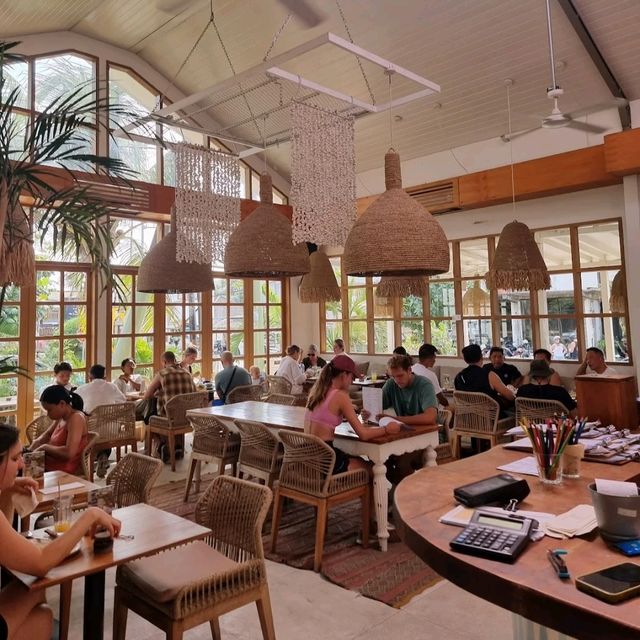 Delcious food and lovely decor