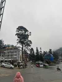 Sapa, town of smog in north of Vietnam 