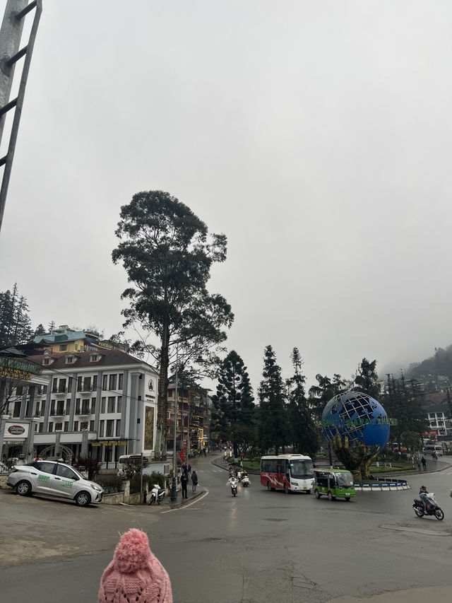 Sapa, town of smog in north of Vietnam 
