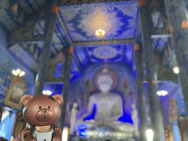 泰國🇹🇭清萊藍廟神聖壯麗 必吃藍色冰淇淋
