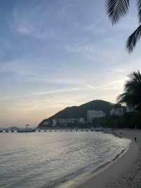 The most popular beach in Hainan