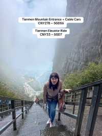 How much I spent for my 5D4N trip to Zhangjiajie? 