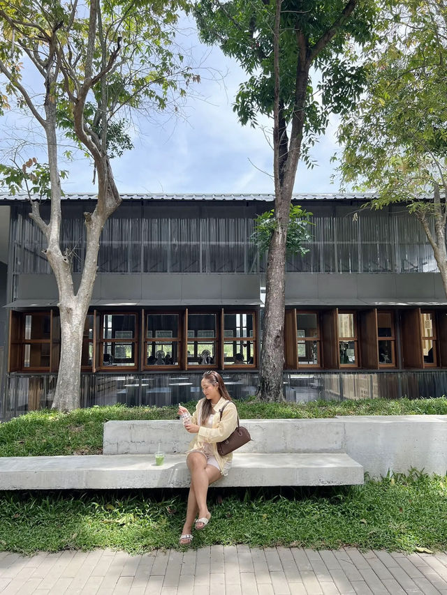 คาเฟ่ลับ ย่านศาลายา🥤✨ บรรยากาศดี เครื่องดื่มอร่อย