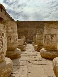 ✨ Deir el-Bahari Diaries: Pharaohs, Sandals, & a Goat’s Selfie Moment 🐐