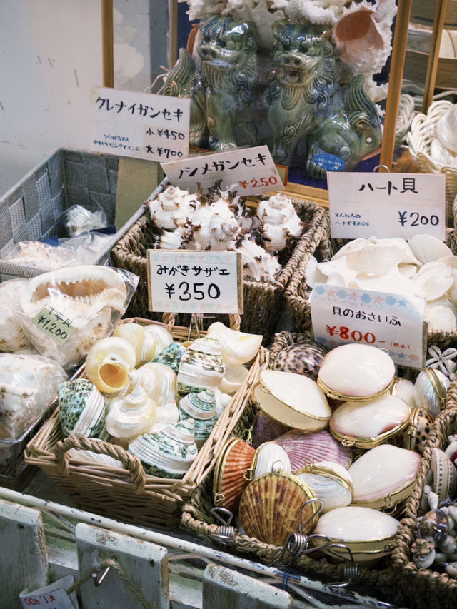 🇯🇵 沖繩 一次買齊伴手禮 感受在地生活 挖寶小物 應有盡有的商店街🎏
