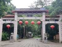 鼓山健行看福州市區全景
