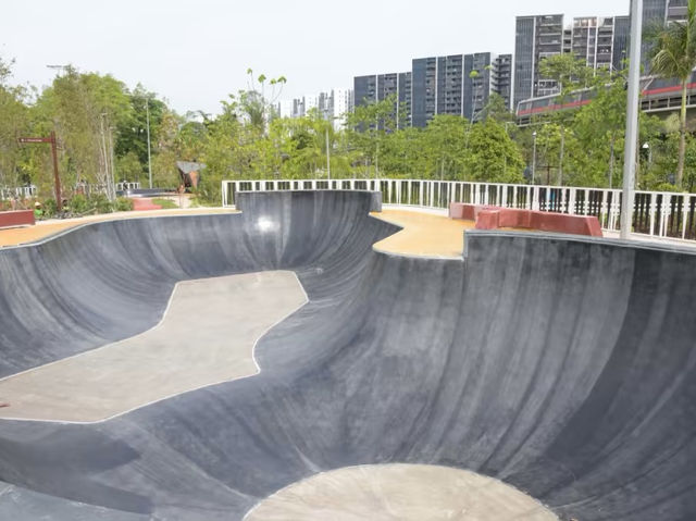 🛹 Concrete Playground: Skating, Sunshine & Good Vibes at Lakeside Garden, Singapore!