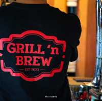 ร้านอาหารสุดคราสสิค ฟีลเรโทรย้อนยุค Grill 'n Brew